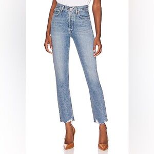 Agolde Blue Ankle & Cropped Jeans